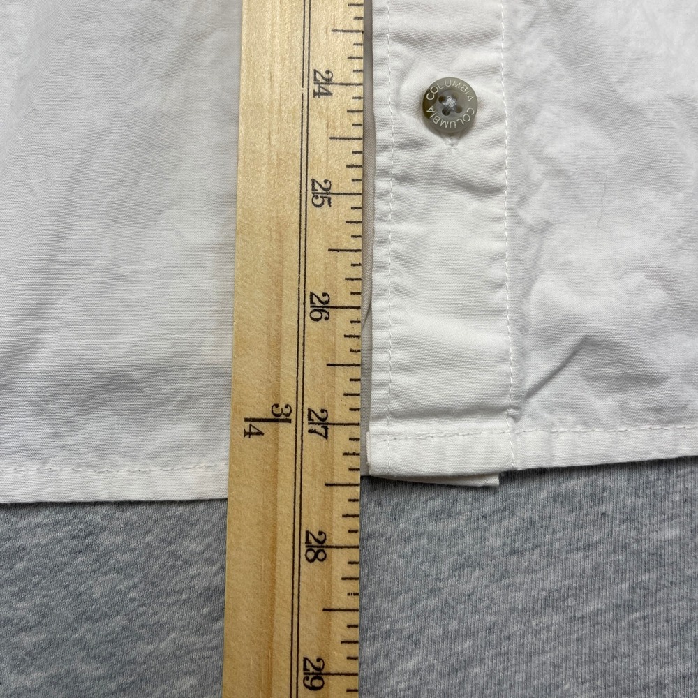 Texas A&M Columbia PFG Shirt Mens XL Tamiami White NCAA Fishing VTG Aggies EUC - Picture 6 of 6